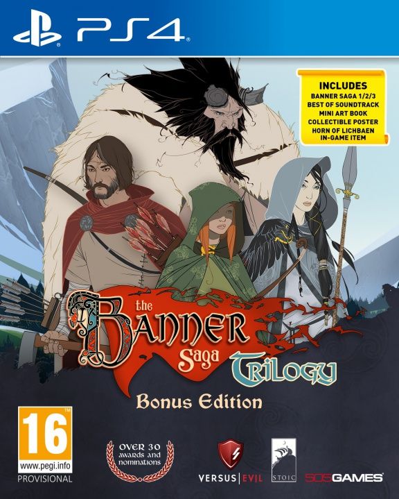 Игра The Banner Saga Trilogy Bonus Edition Русская Версия (PS4)