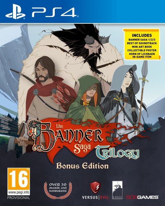 фото The banner saga trilogy bonus edition русская версия (ps4) 505 games