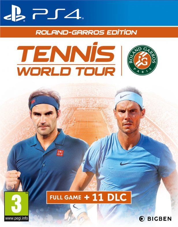 

Игра Tennis World Tour: Roland Garros Edition Русская Версия (PS4), Tennis World Tour: Roland Garros