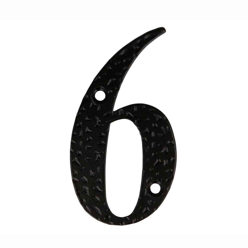 Цифры на дверь  6  чёрный Amig, артикул 6-4 табличка cartage для номера телефона с крышкой люминесцентные цифры