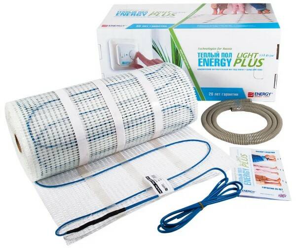 

Теплый пол Energy LIGHT PLUS 1650 11М2