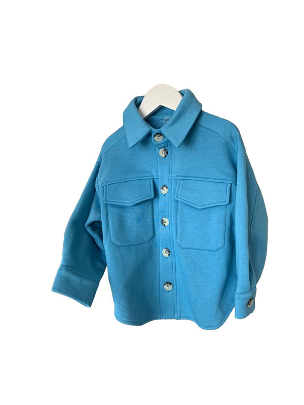 фото Рубашка детская lept blue shirt цв. голубой р. 134