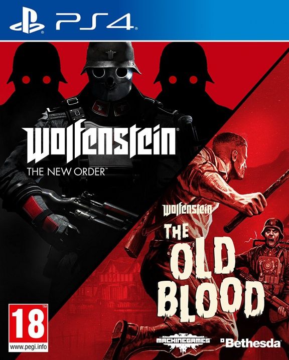 Игра Wolfenstein: The New Order + The Old Blood Double Pack (PS4)