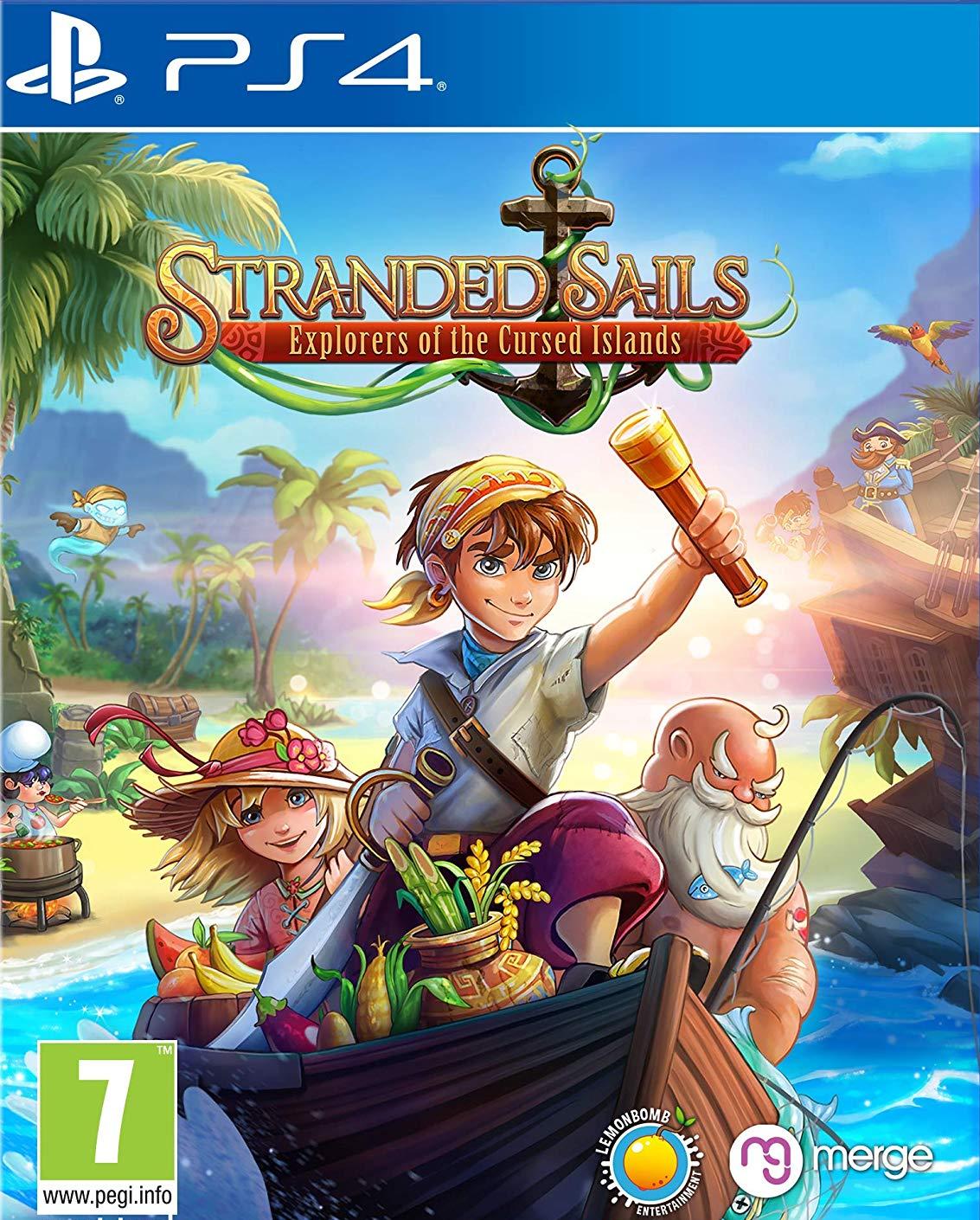 Игра Stranded Sails: Explorers of the Cursed Islands Русская версия (PS4)