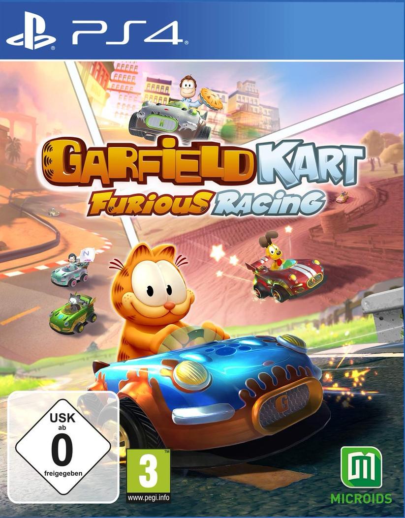 Игра Garfield Kart: Furious Racing (PS4)