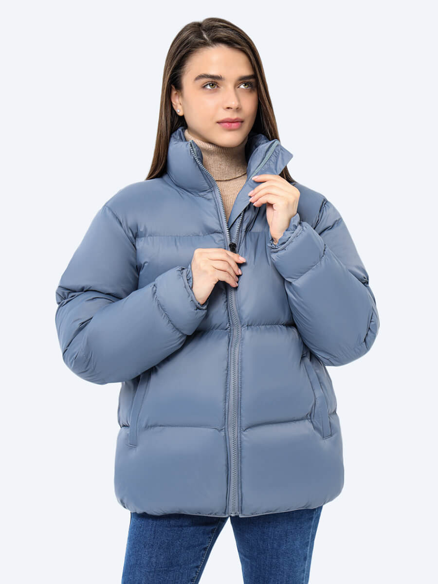 Куртка женская Vitacci EF020-05 синяя 2XL синий