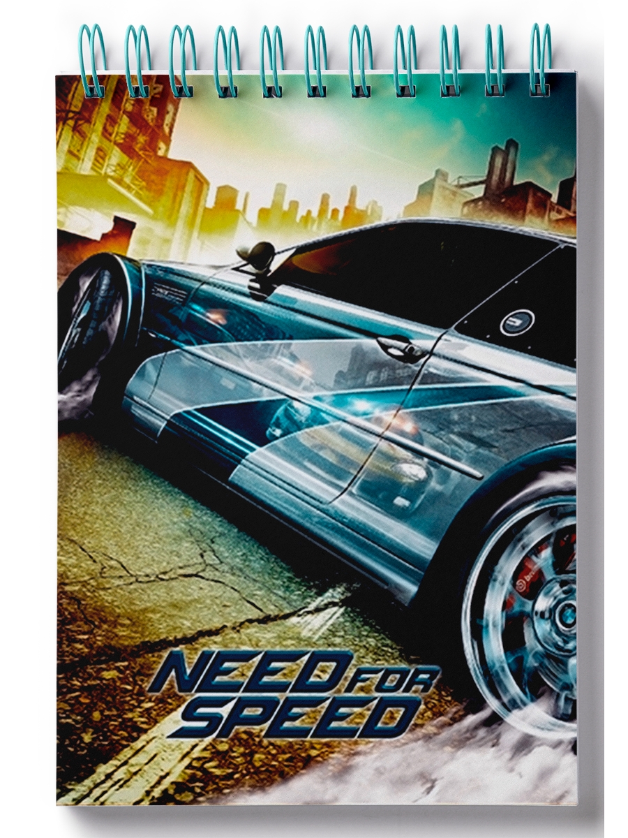 

Блокнот DRABS need for speed серая машина