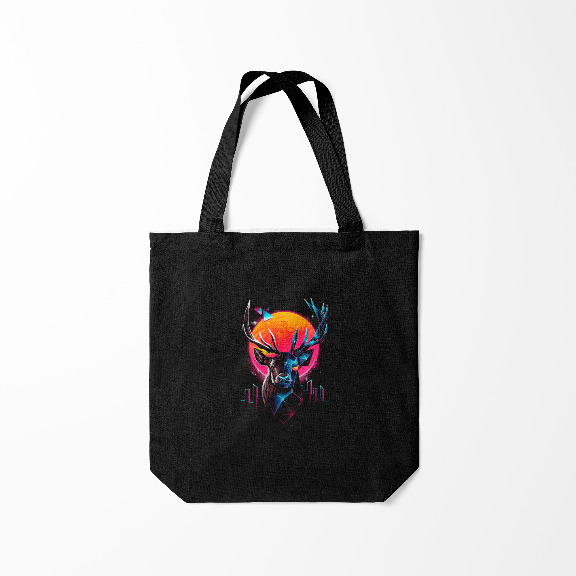 

Сумка шoппер унисекс Burnettie Deer 1, черный, Deer 1