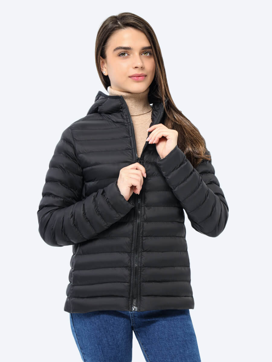 Куртка женская Vitacci EF201-01 черная L