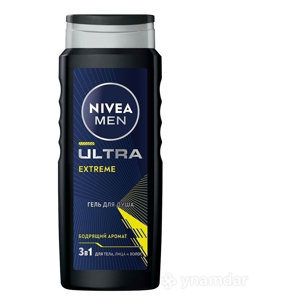 Гель для душа Nivea Men Ultra Extreme 500 мл 925₽