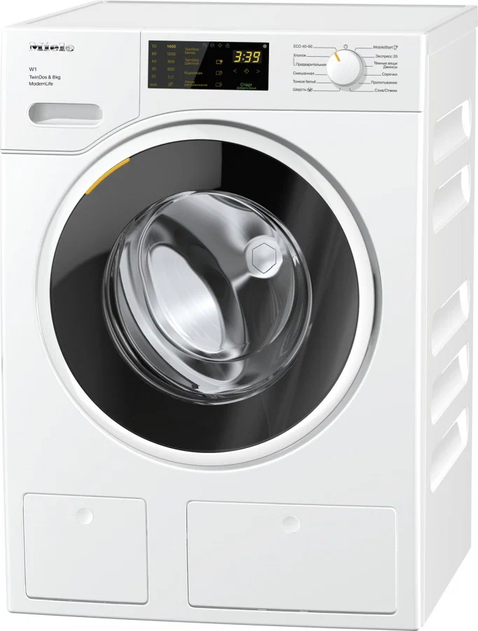 Стиральная машина Miele WWD660WCS белый; черный