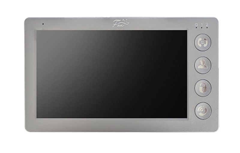 фото Видеодомофон fox fx-vd70n (янтарь 7а) 7" lcd, графит