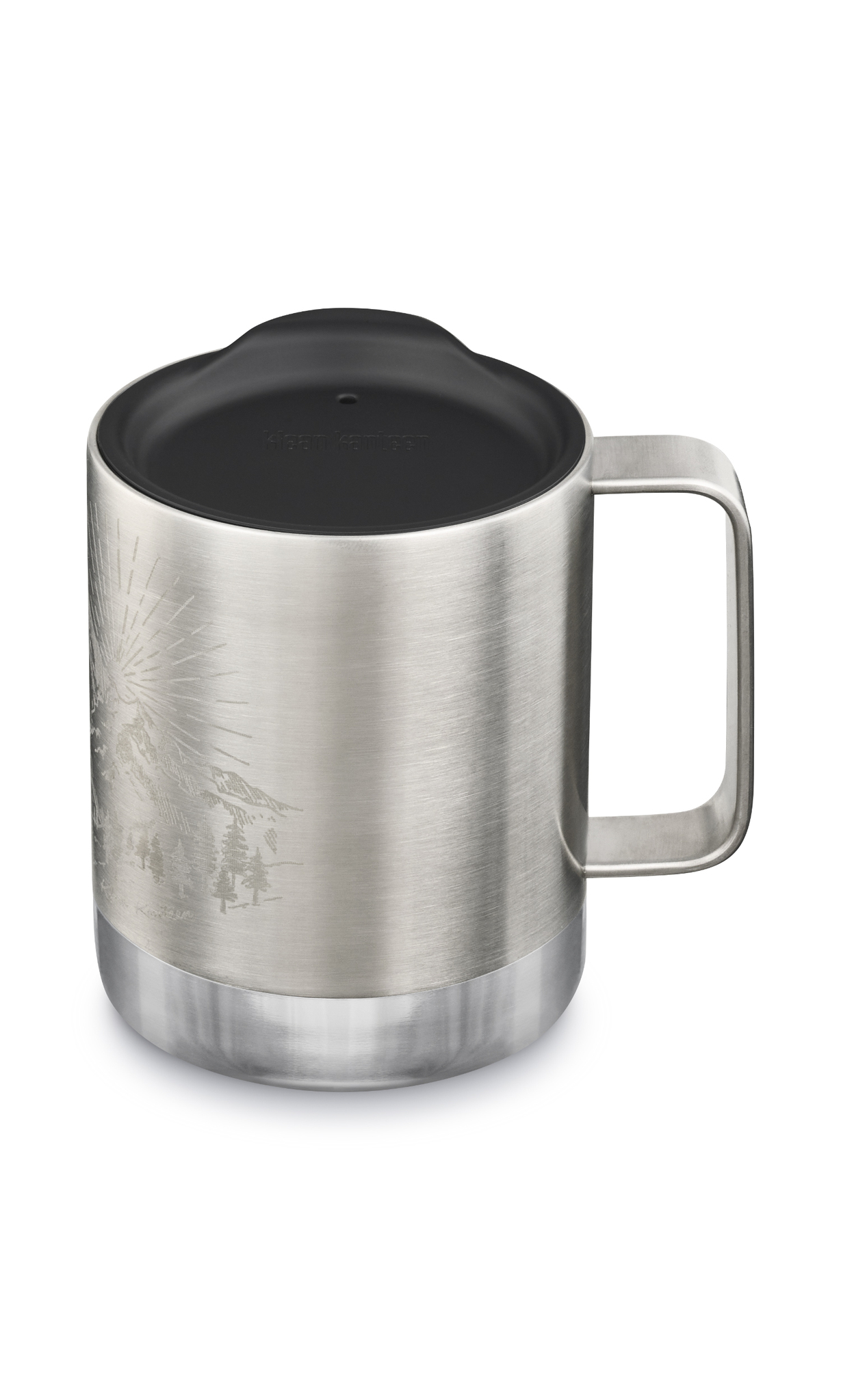 фото Термокружка klean kanteen camp mug 12oz (355 мл) mountain brushed stainless