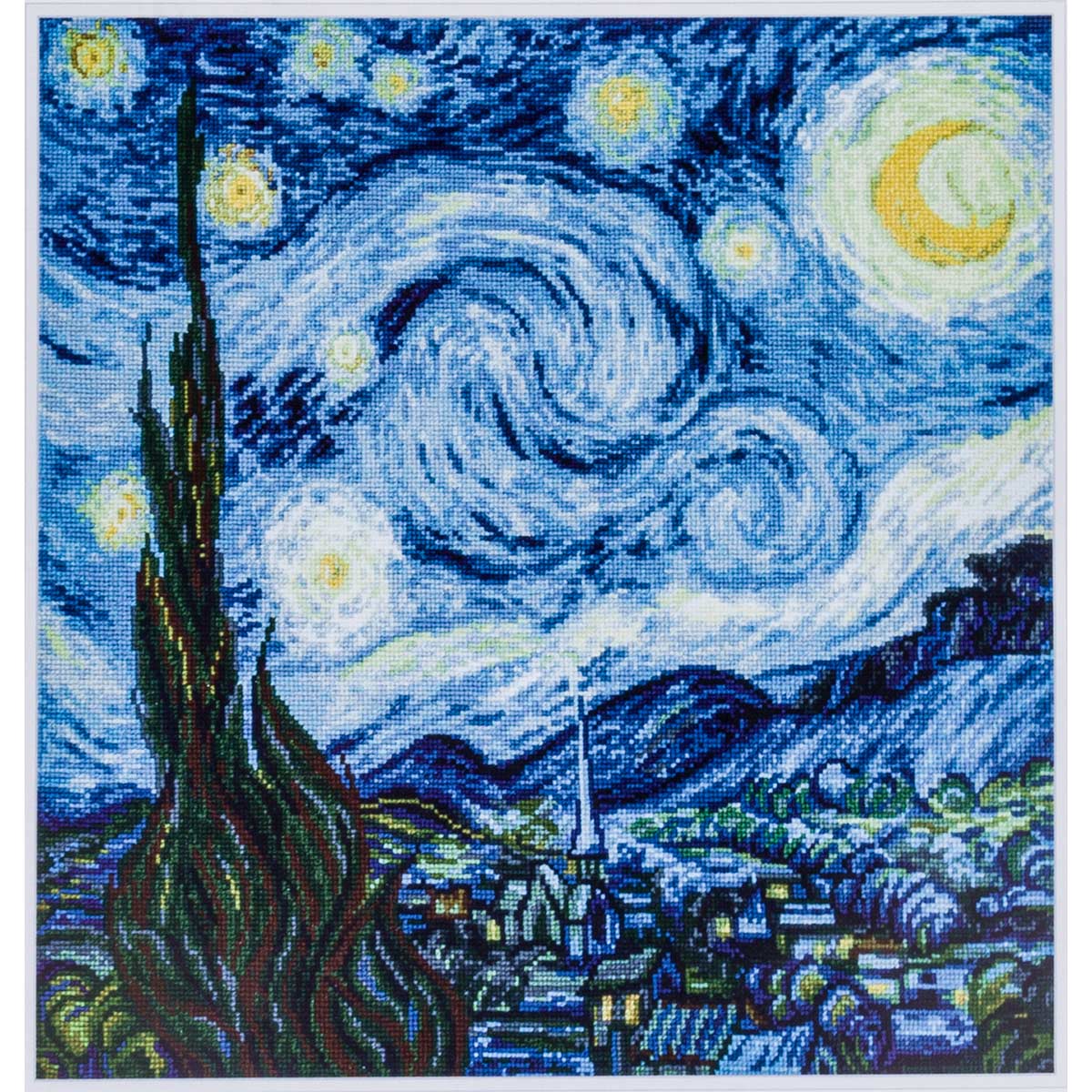 140-006 Набор для вышивания Чудесная игла Звездная ночь 40*40см