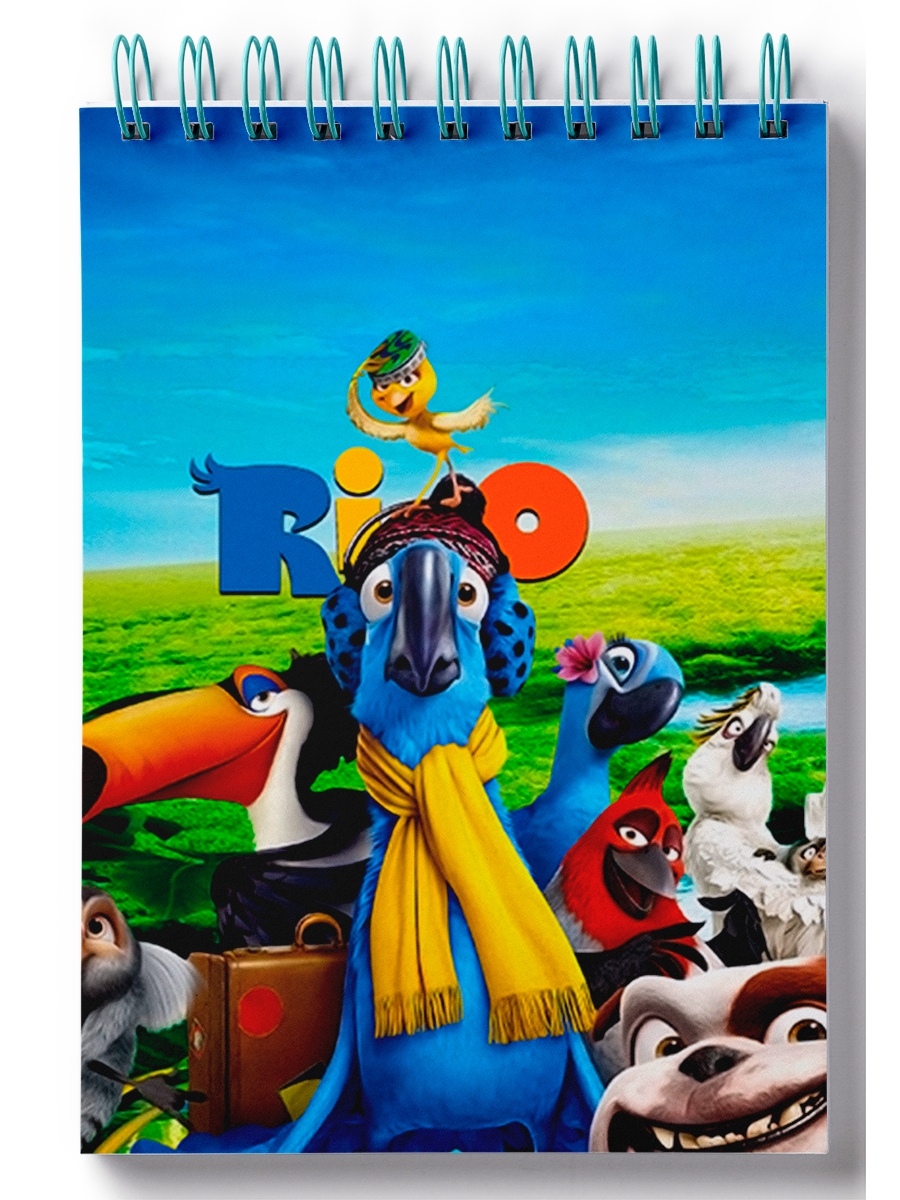 

Блокнот DRABS рио попугай