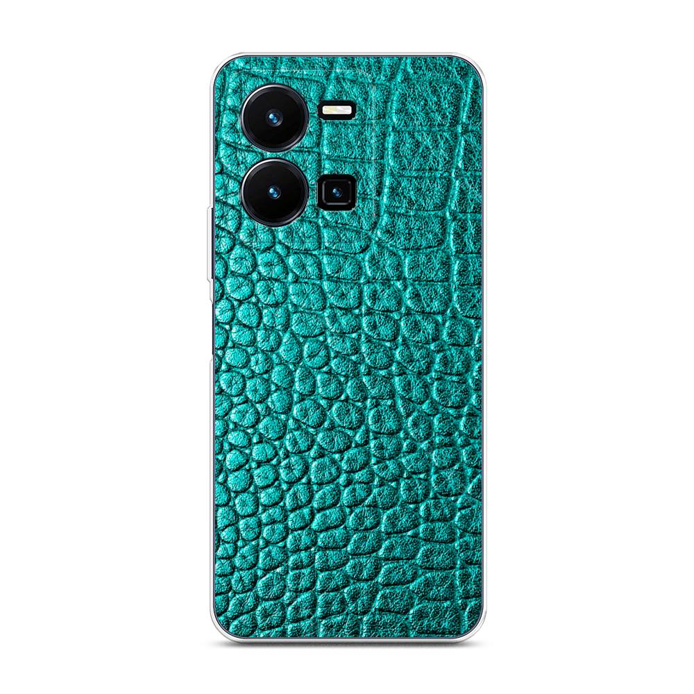 

Чехол Awog "Бирюзовая змея" на Vivo Y35 4G / Виво Y35 4G