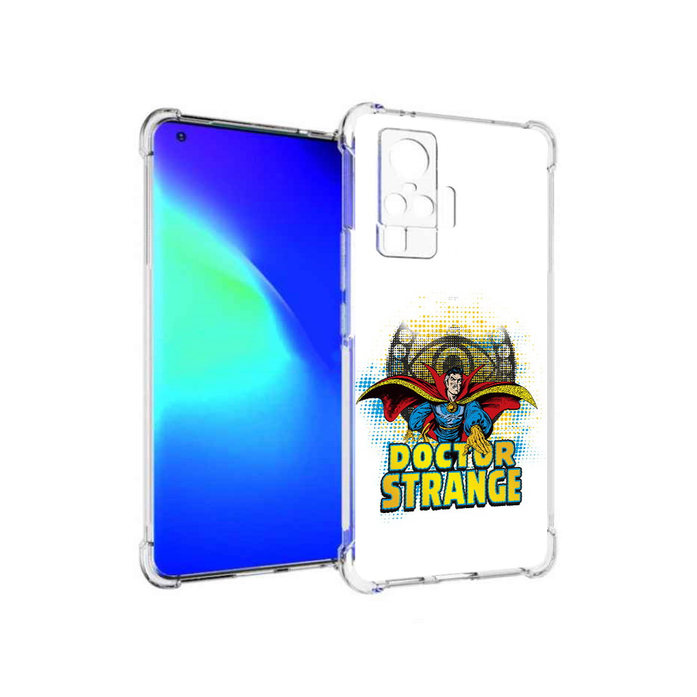 

Чехол MyPads Tocco для Vivo X50 Pro доктор стренж рисунок (PT151209.405.335), Прозрачный, Tocco