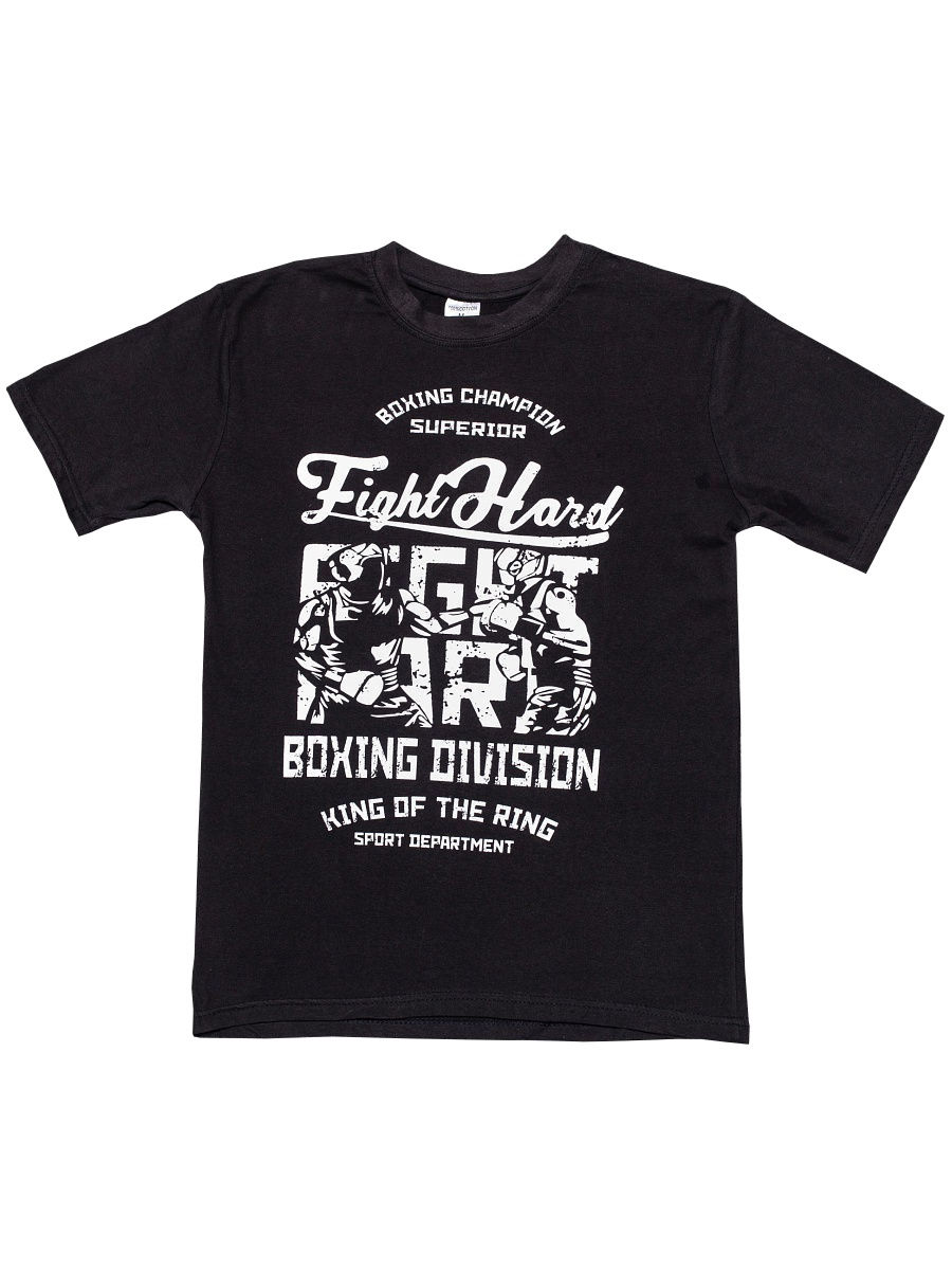 

Футболка мужская Fight Hard Black Athletic pro. черная M, Fight Hard Black