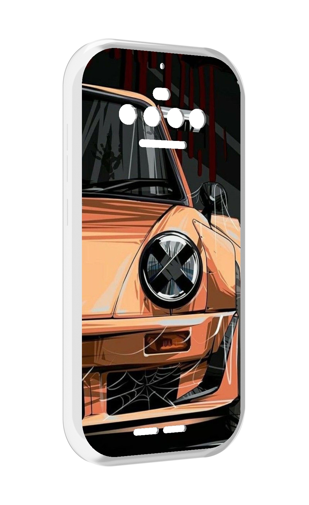 

Чехол MyPads Порш мужской для Oukitel F150 R2022, Прозрачный, Tocco