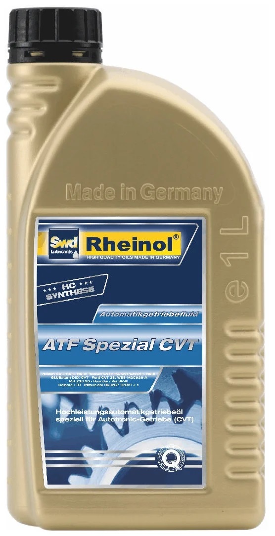 фото Транс. масло atf spezial cvt для бесступенчатых (вариаторных) акп п/с (1л) swd rheinol 306