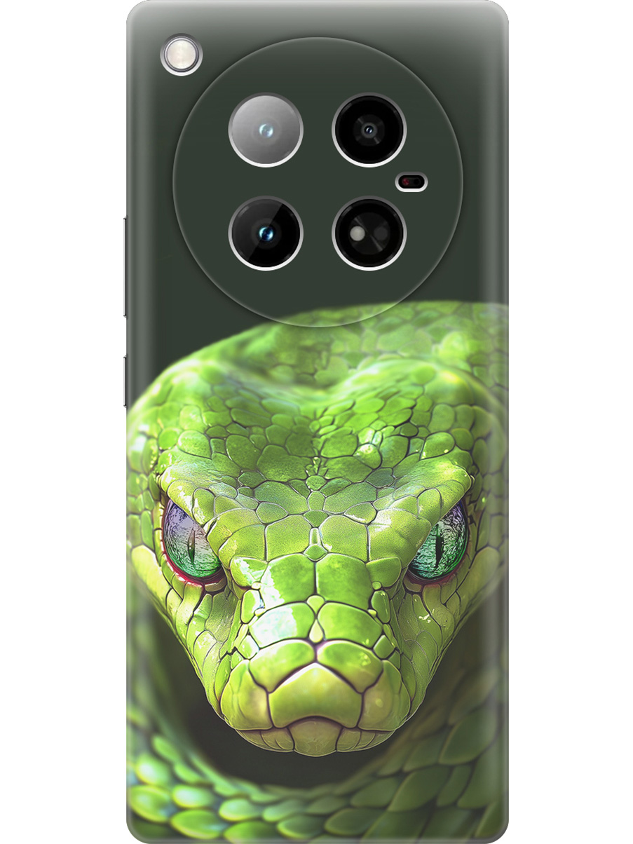 

Силиконовый чехол на Infinix Zero 40 4G с принтом "Змея", Прозрачный;черный;зеленый, 786722313