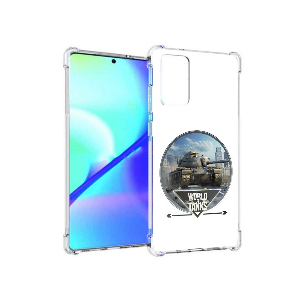 

Чехол MyPads Tocco для Samsung Galaxy Note 20 Мир танков (PT152536.527.119), Прозрачный, Tocco