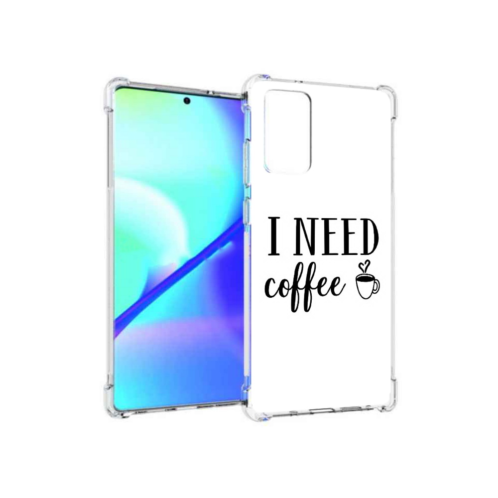 Чехол MyPads Tocco для Samsung Galaxy Note 20 Мне нужен кофе (PT152536.527.121)