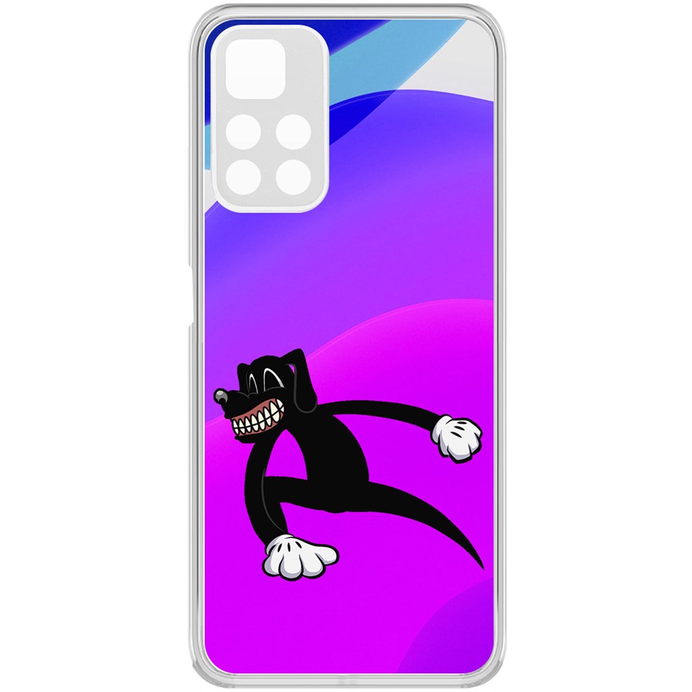 фото Чехол-накладка krutoff clear case хаги ваги - картун дог для xiaomi poco m4 pro 5g
