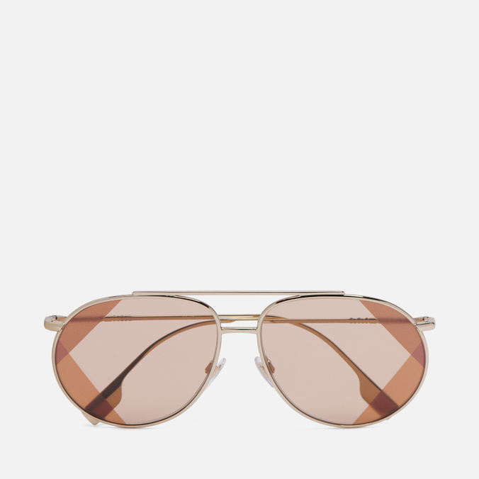 

Солнцезащитные очки Burberry Alice золотой, Размер 61mm, Alice
