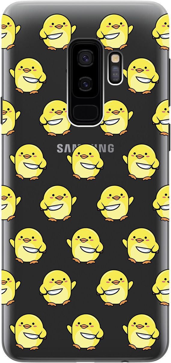 

Чехол на Samsung Galaxy S9+ с принтом "Chick With Knife" прозрачный, Прозрачный;желтый, 5483