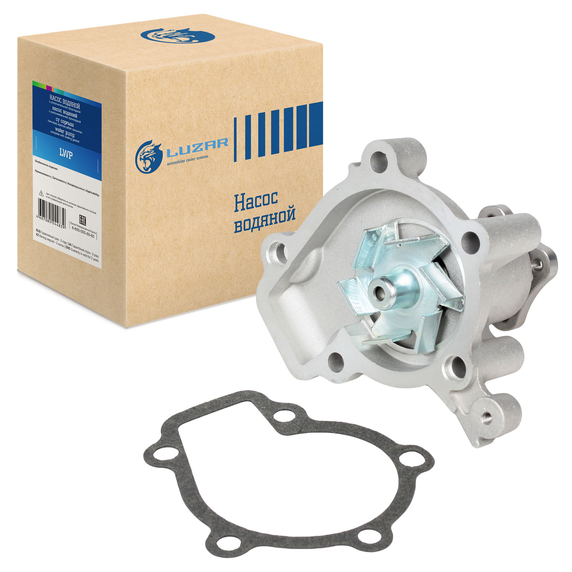 

Насос водяной для автомобилей Hyundai Elantra (00-)/Tucson (04-) 1.8i/2.0i LUZAR LWP0823