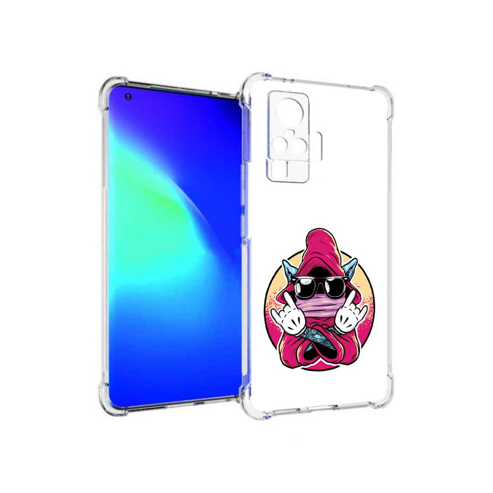 

Чехол MyPads Tocco для Vivo X50 Pro йоу (PT151209.405.382), Прозрачный, Tocco