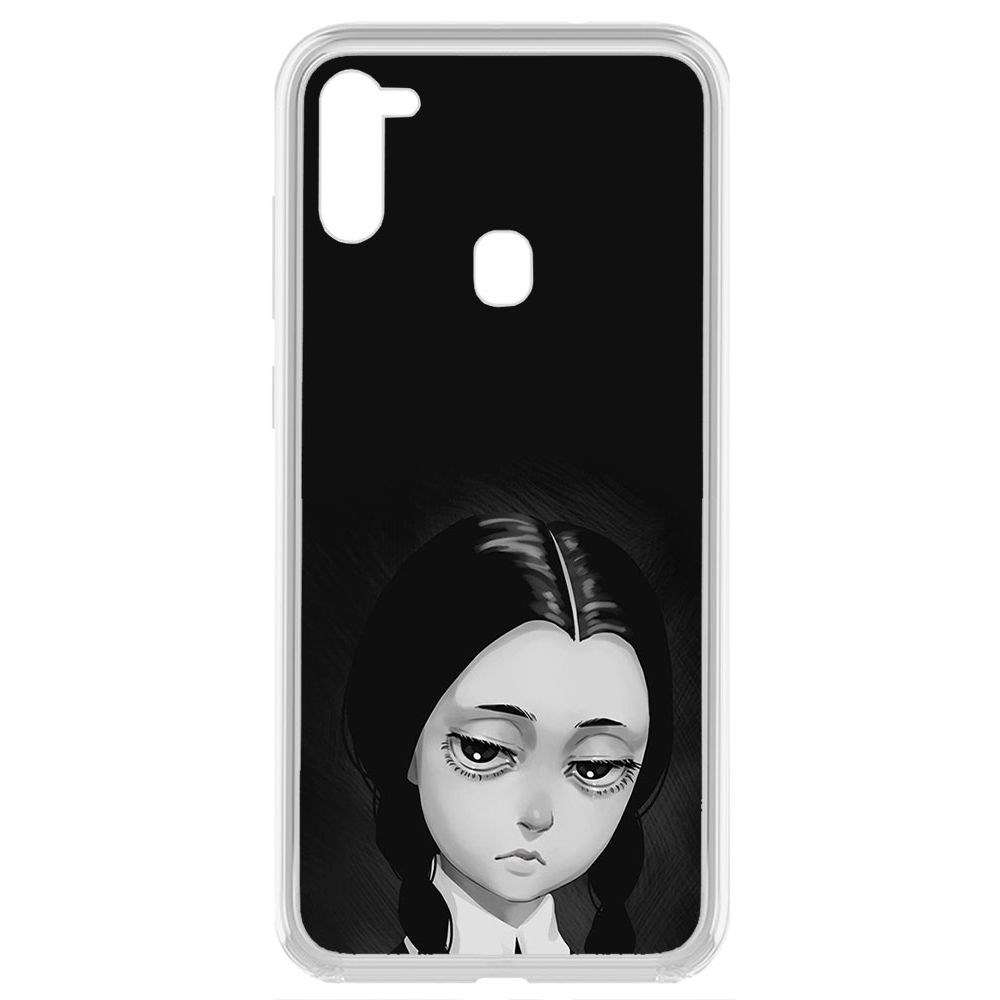 

Чехол-накладка Уэнсдей Аддамс - Рисованная Уэнсдей для Samsung Galaxy M11 (M115)