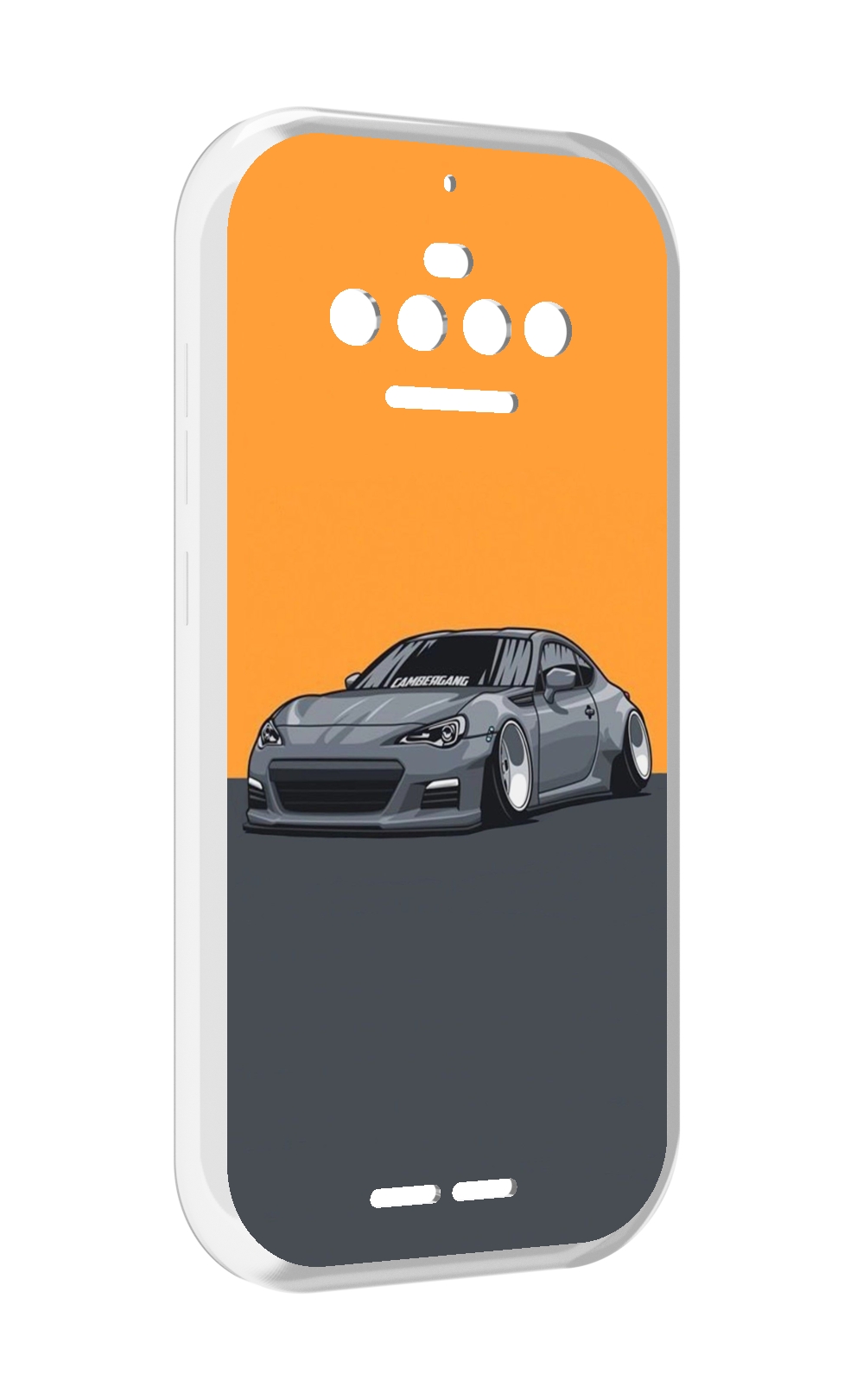 

Чехол MyPads Спорт-кар для Oukitel F150 R2022, Прозрачный, Tocco