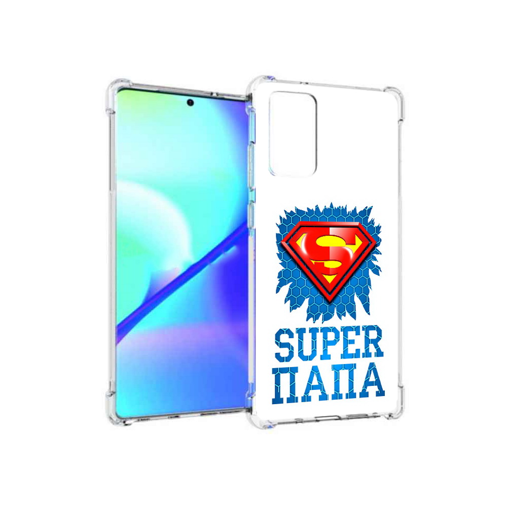 

Чехол MyPads Tocco для Samsung Galaxy Note 20 Супер Папа (PT152536.527.165), Прозрачный, Tocco