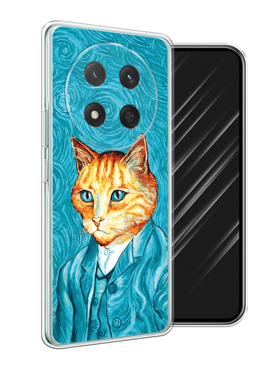 

Чехол Awog на Honor X9C/X60 Pro "Кот Ван Гог", Голубой;коричневый, 6125350-1