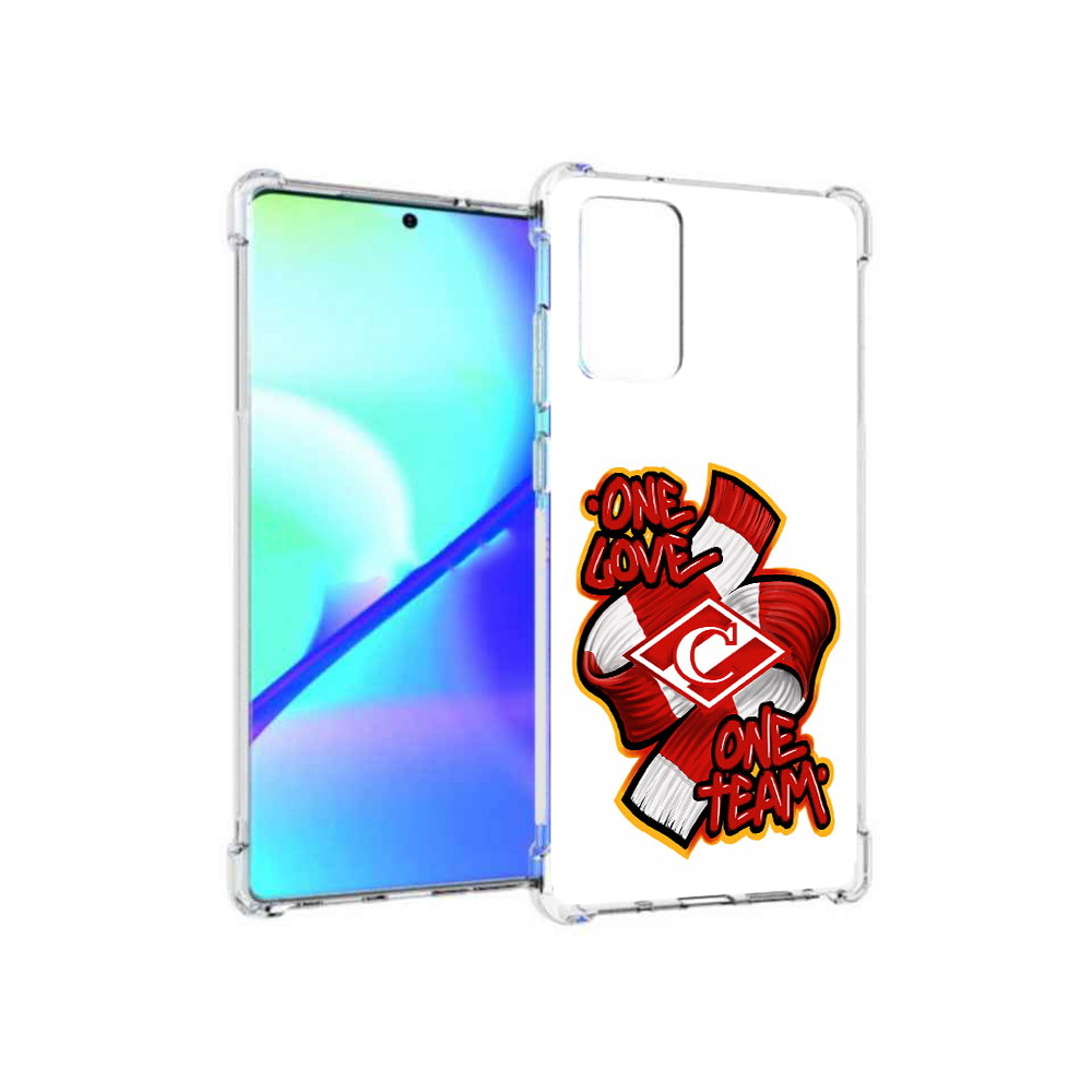 

Чехол MyPads Tocco для Samsung Galaxy Note 20 ФК спарак 1 любовь (PT152536.527.184), Прозрачный, Tocco