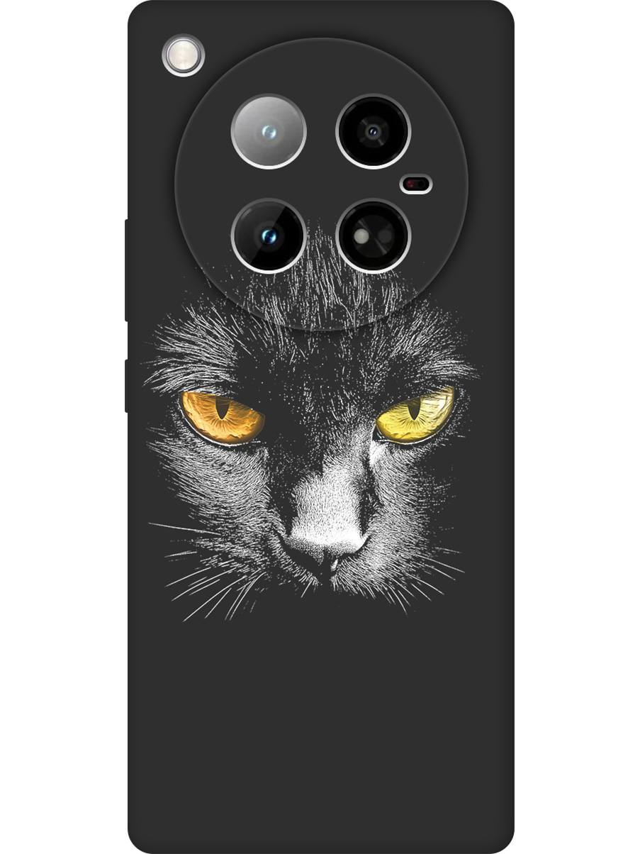 

Силиконовый чехол на Infinix Zero 40 4G с принтом матовый черный 839005, Черный;белый;золотистый, 786722312