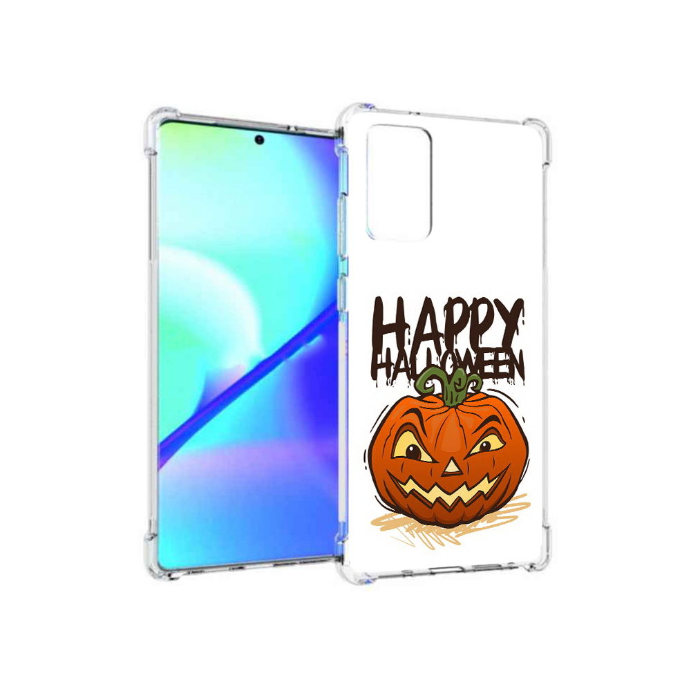 

Чехол MyPads Tocco для Samsung Galaxy Note 20 Хэллоуин счастливый (PT152536.527.195), Прозрачный, Tocco
