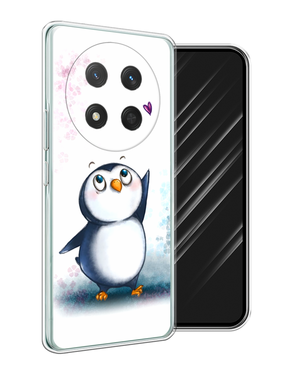 

Чехол Awog на Honor X9C/X60 Pro "Пингвин и сердечко", Белый, 6125350-1