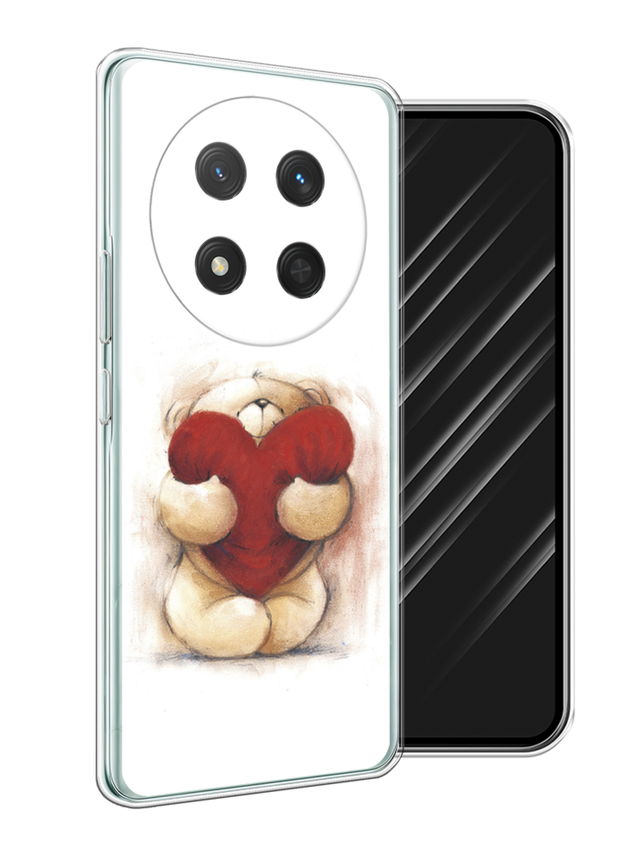

Чехол Awog на Honor X9C/X60 Pro "Мишка с сердцем 1", Белый;бордовый;бежевый, 6125350-1