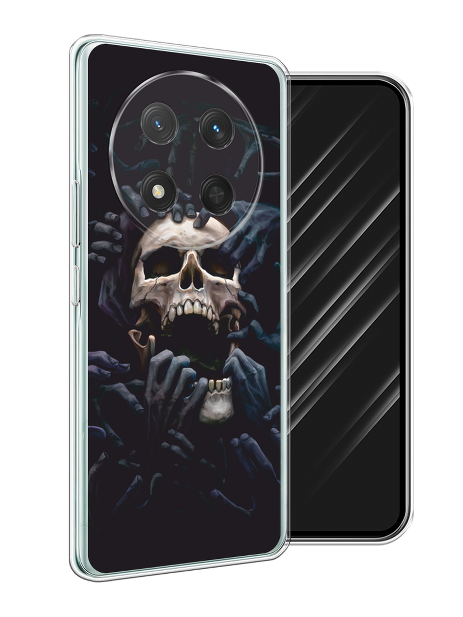 

Чехол Awog на Honor X9C/X60 Pro "Череп 29", Черный;серый, 6125350-1