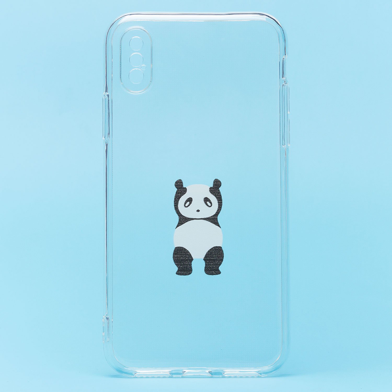 

Чехол iPhone X, iPhone Xs силиконовый (рис. 270/003), Прозрачный, iPhone X