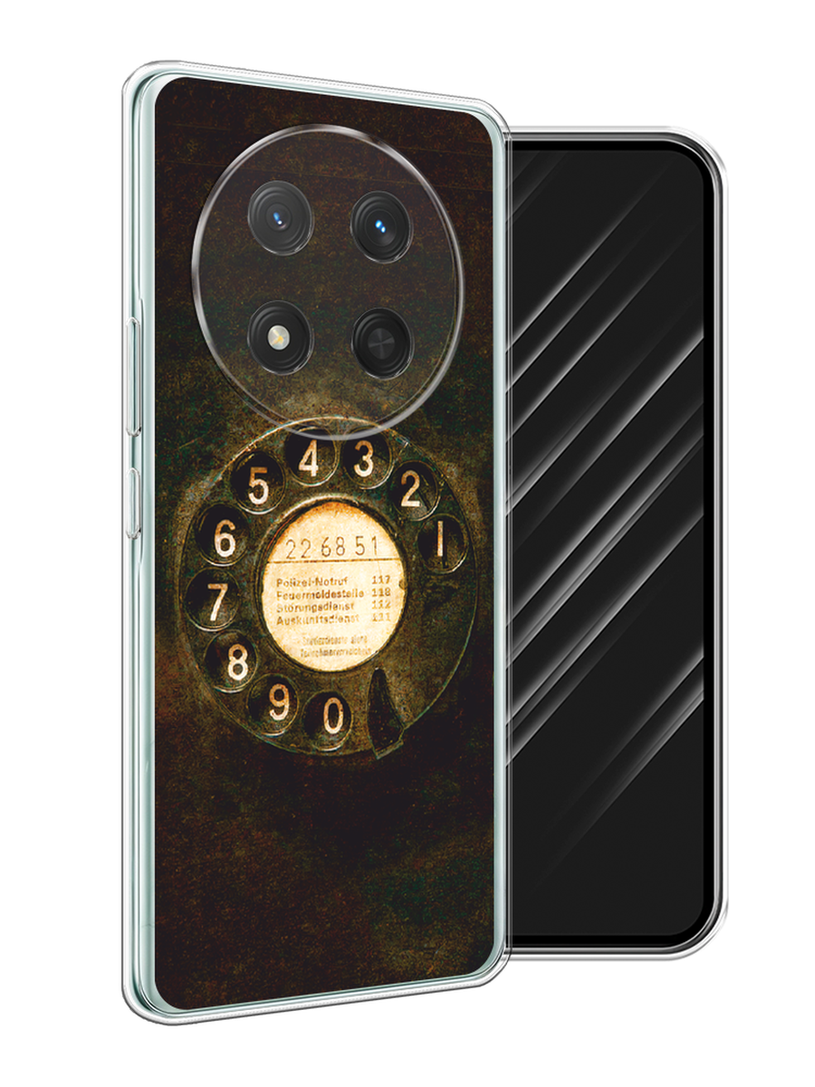 

Чехол Awog на Honor X9C/X60 Pro "Старинный телефон", Коричневый;бежевый;черный, 6125350-1