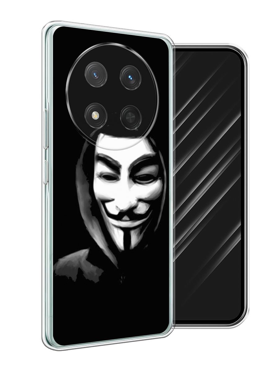 

Чехол Awog на Honor X9C/X60 Pro "Анонимус", Черный;серый;белый, 6125350-1