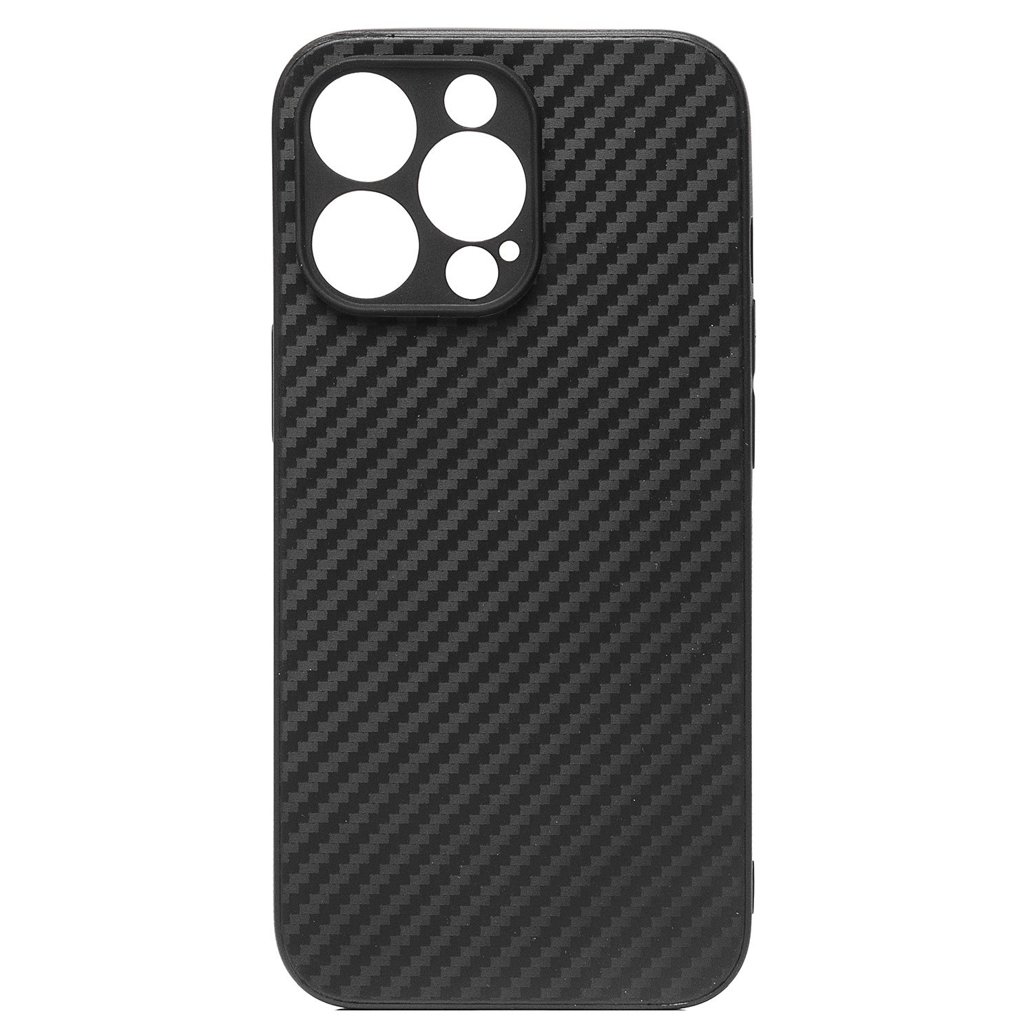 

Чехол iPhone 13 Pro силиконовый карбон <черный>, iPhone 13 Pro