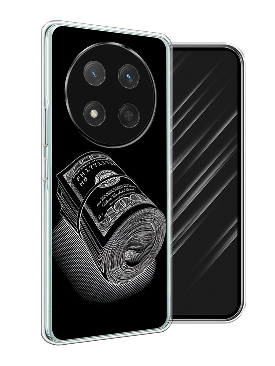 

Чехол Awog на Honor X9C/X60 Pro "Кубышка денег", Черный;серебристый, 6125350-1
