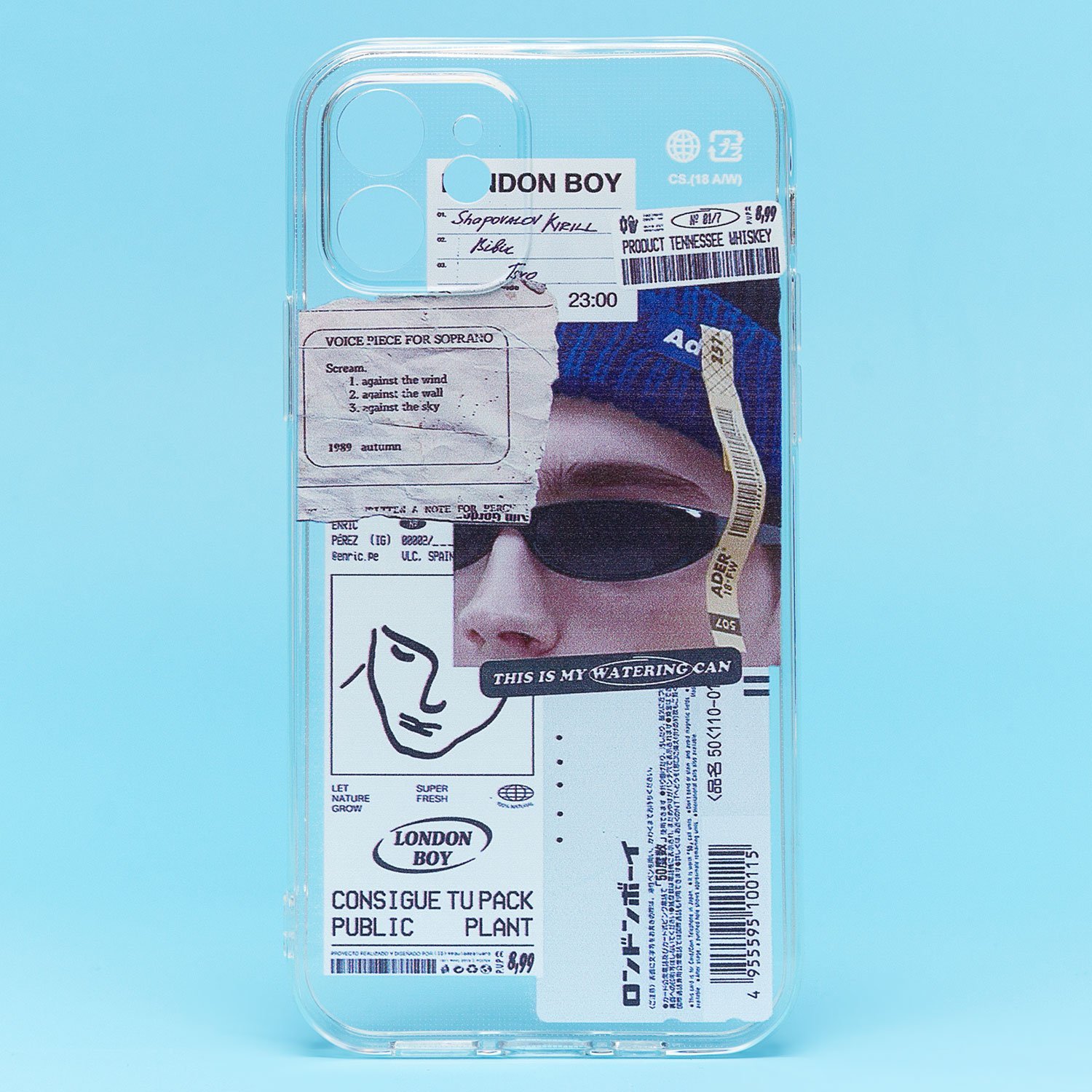 

Чехол iPhone 12 силиконовый (рис. 273/002), Разноцветный, iPhone 12