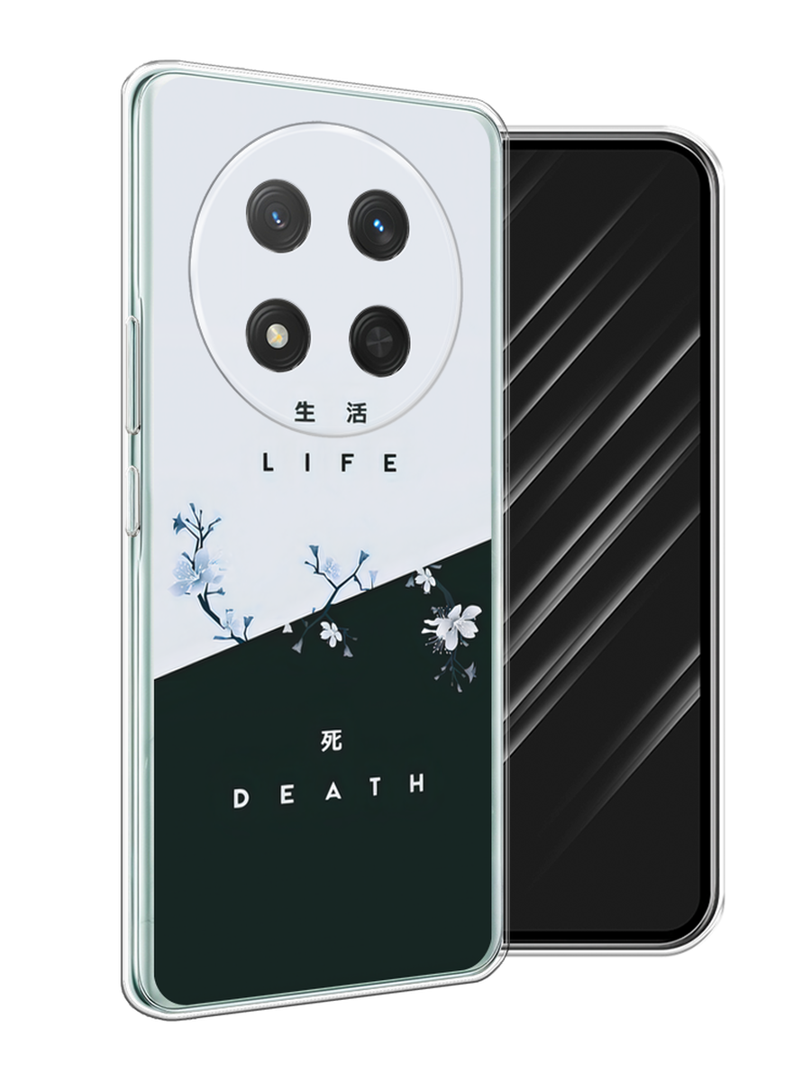 

Чехол Awog на Honor X9C/X60 Pro "Life and death", Черный;серый, 6125350-1