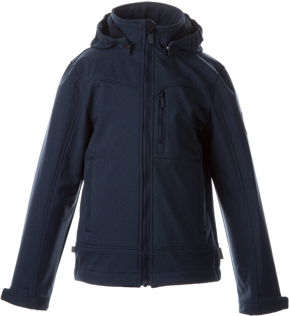 

Куртка демисезонная Softshell Huppa Akiva 10286, тёмно-синий р.134, Akiva